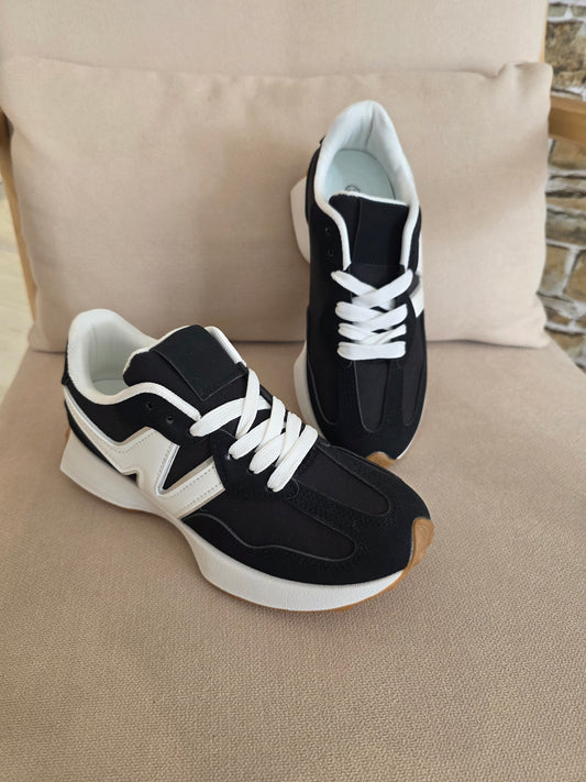 Baskets noir
